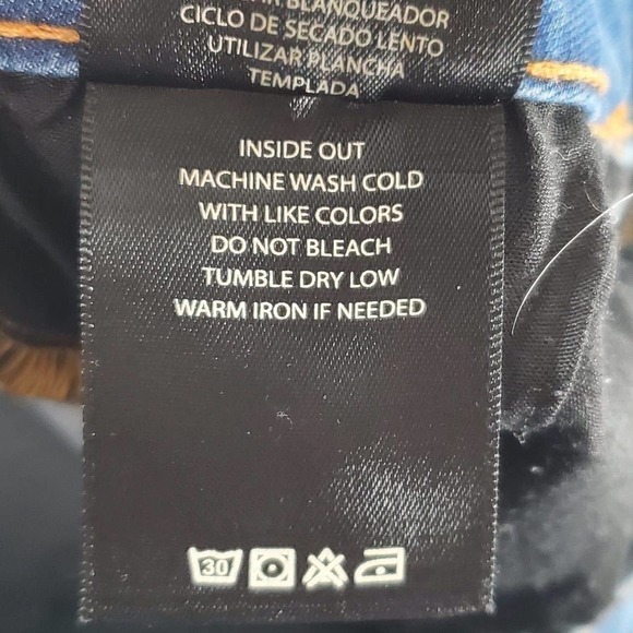 Tahari Kelly Mid-Rise Skinny Jeans Medium Wash Indigo Blue Size 12/31 - Picture 10 of 12